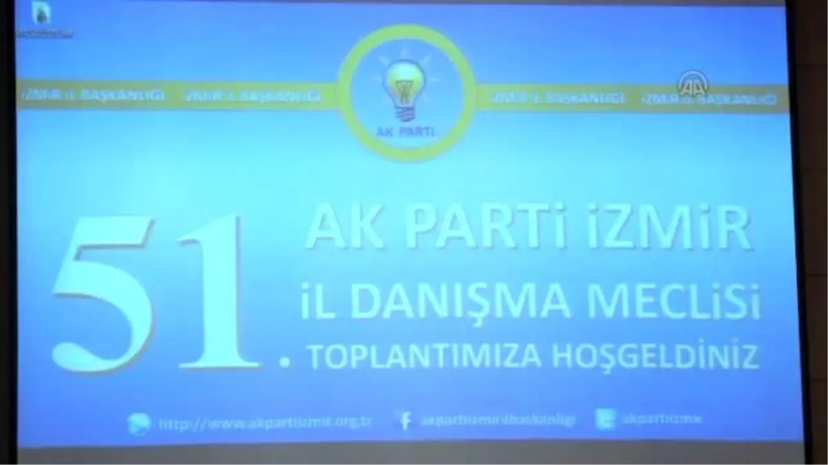 AK Parti İzmir İl Danışma Meclisi - Ekonomi Bakanı Zeybekci