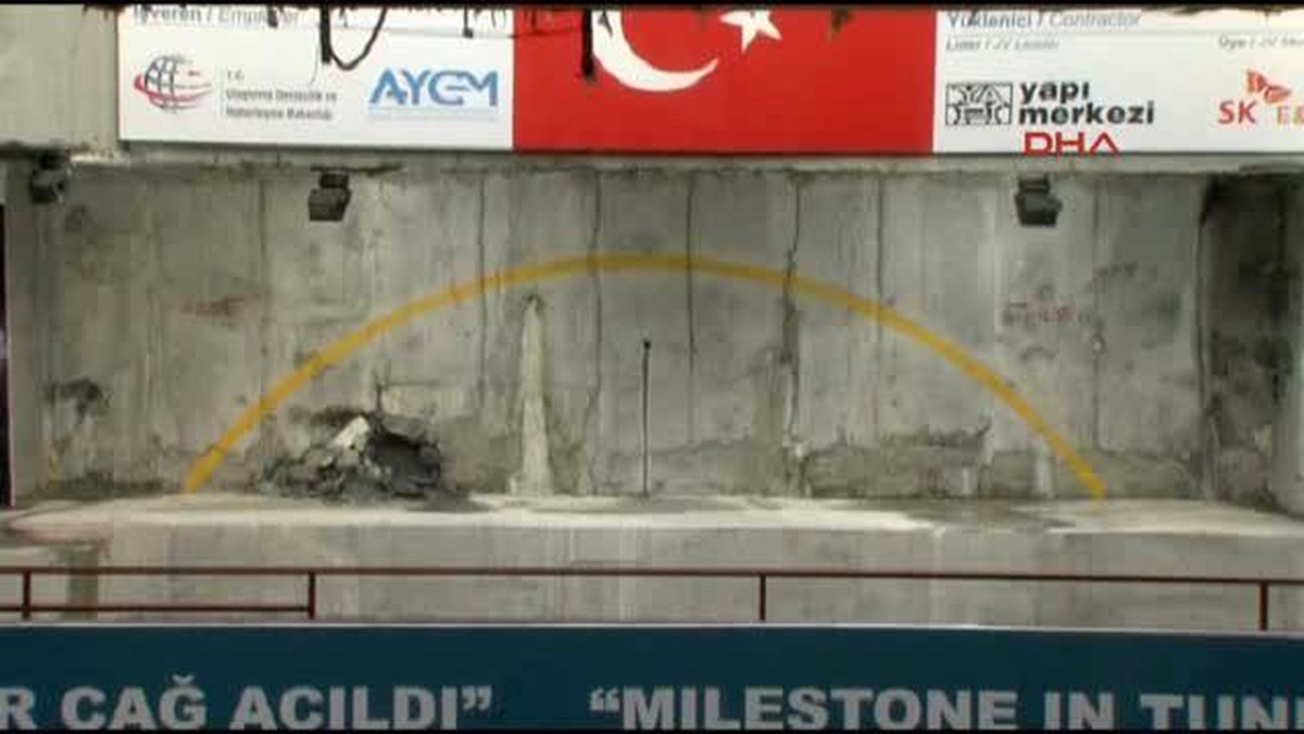 Avrasya Tüneli\'nde Kazı İşlemi Tamamlanıyor