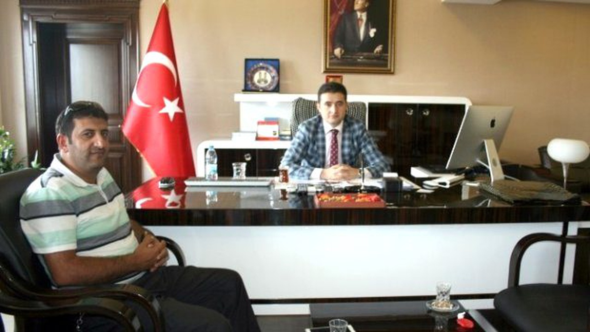 Çankaya, Köprüköy Kaymakamı Osman Bilici\'yi Ziyaret Etti