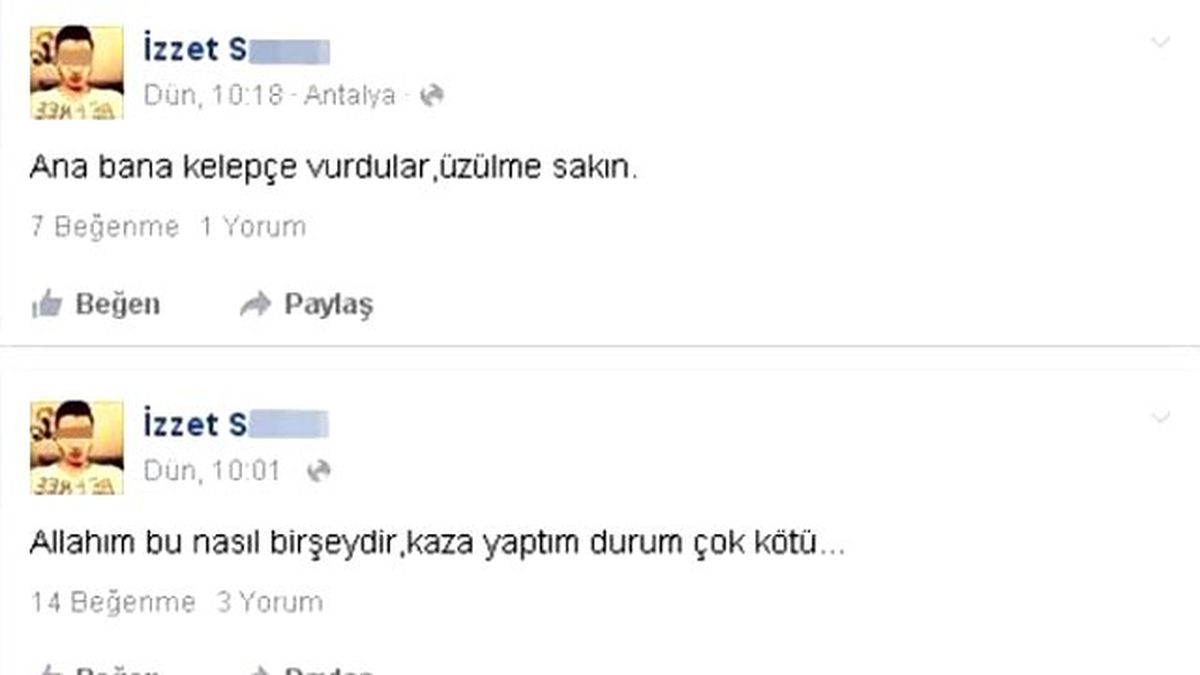 Ehliyetsiz Sürücü Kazayı Sosyal Paylaşım Sitesinde Duyurdu