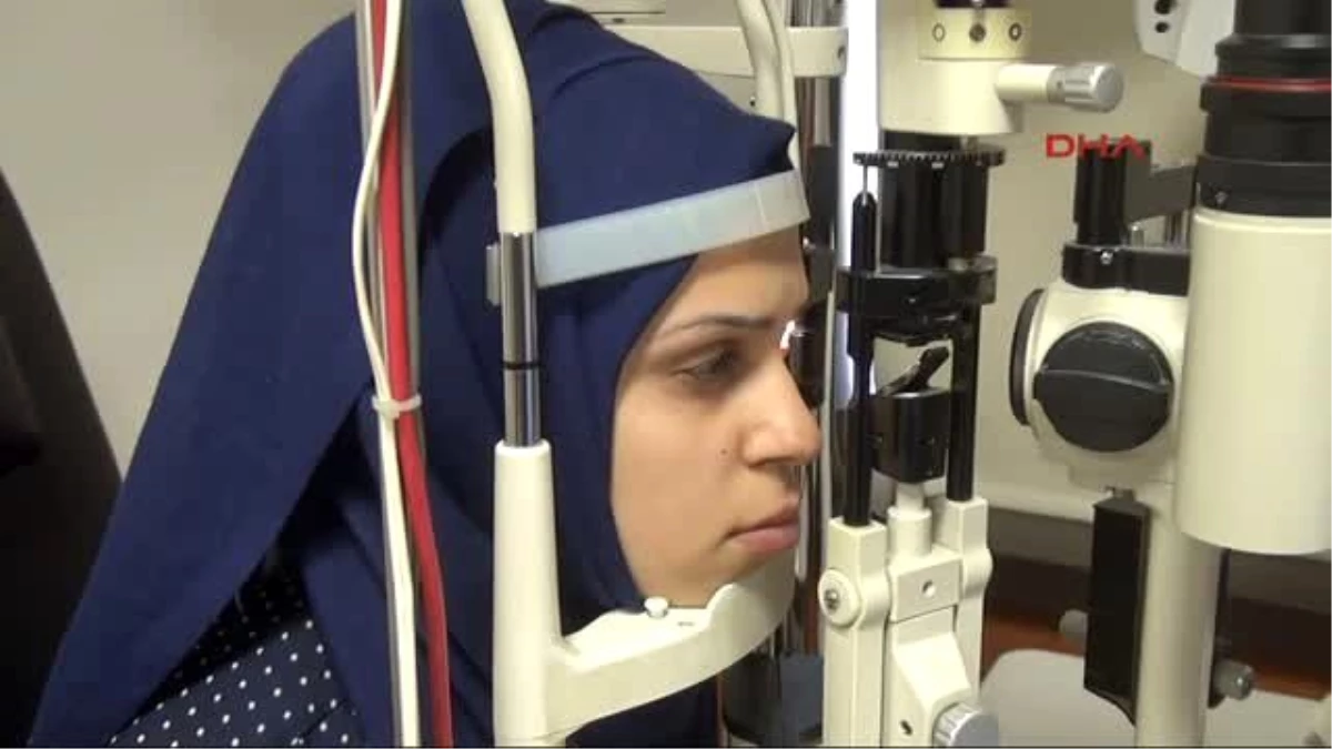 Gaziantep Suriyeli Sığınmacı Genç Kızın Göz Ameliyatı Yapıldı