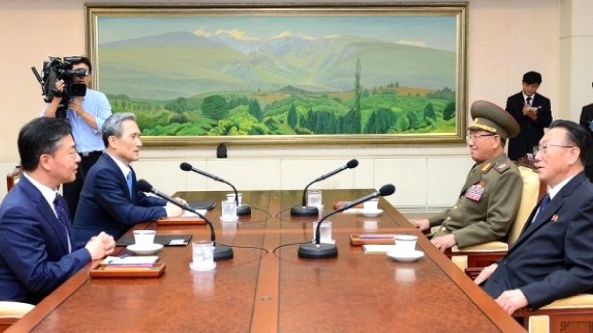 Güney Kore ve Kuzey Kore Liderleri Bir Araya Geldi