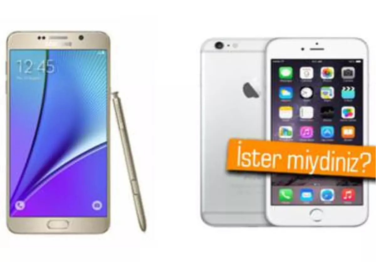 İphone Sahiplerine Galaxy Note 5 Müjdesi