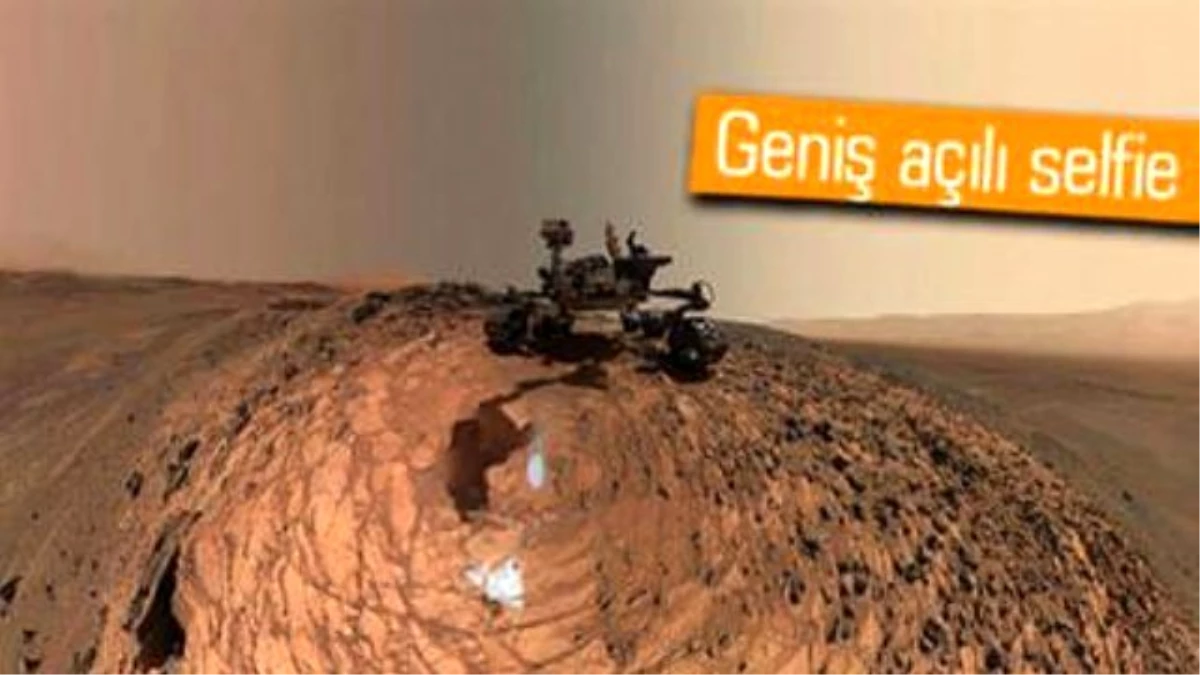 Nasa\'nın Curiosity Robotu Mars\'ta Selfie Çekti