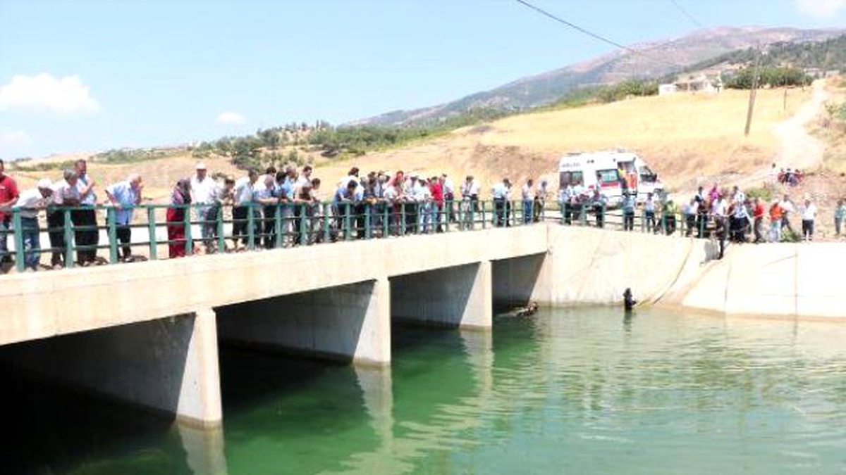 Sulama Kanalına Giren Genç Boğuldu, Arkadaşı Kurtuldu