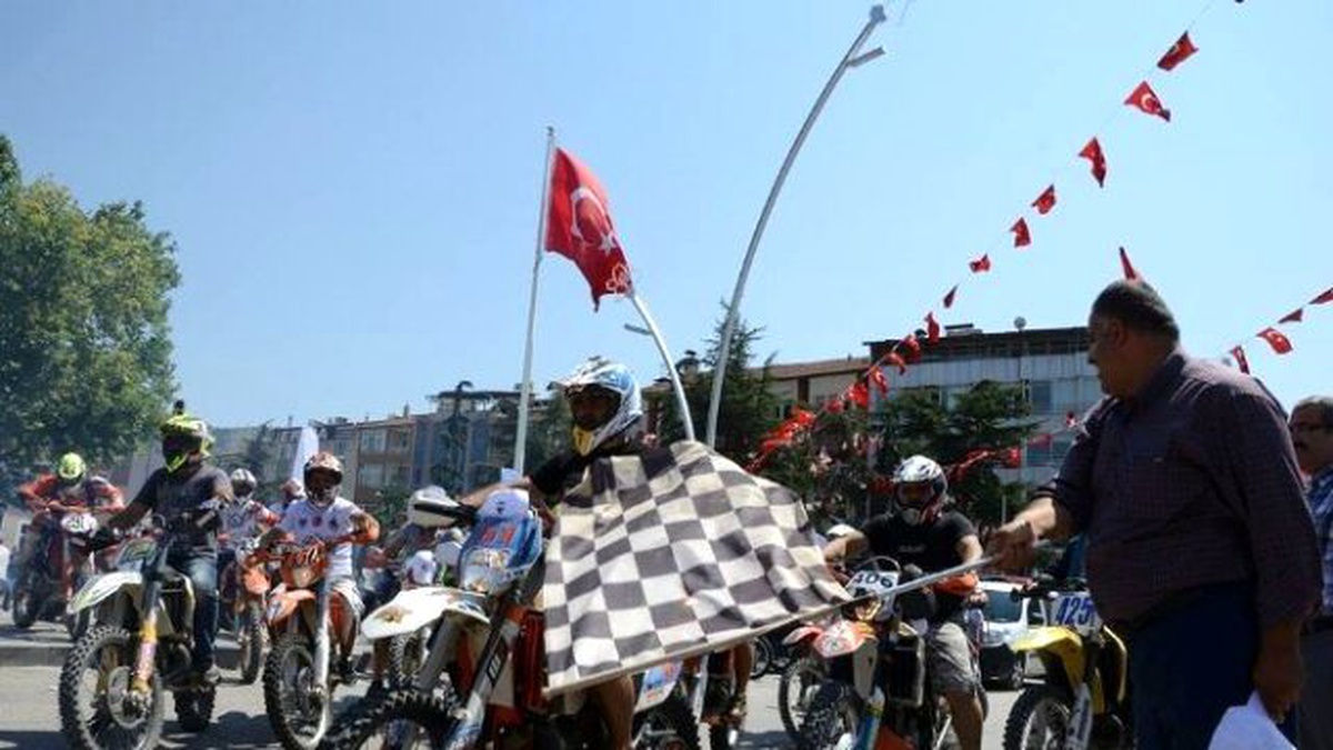 Türkiye Enduro Şampiyonası 4. Ayak Yarışı Tokat\'ta Başladı