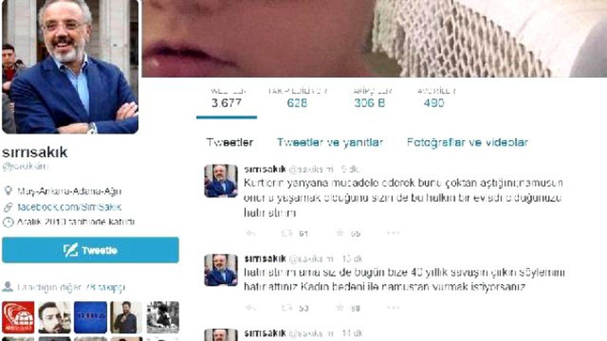 Sakık'tan, Ağrı Valisi'ne: Senin Yaşın Kadar Mücadele Verdik