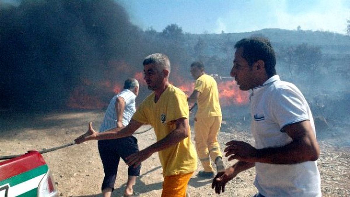 Bodrum Alevlere Yenik Düştü