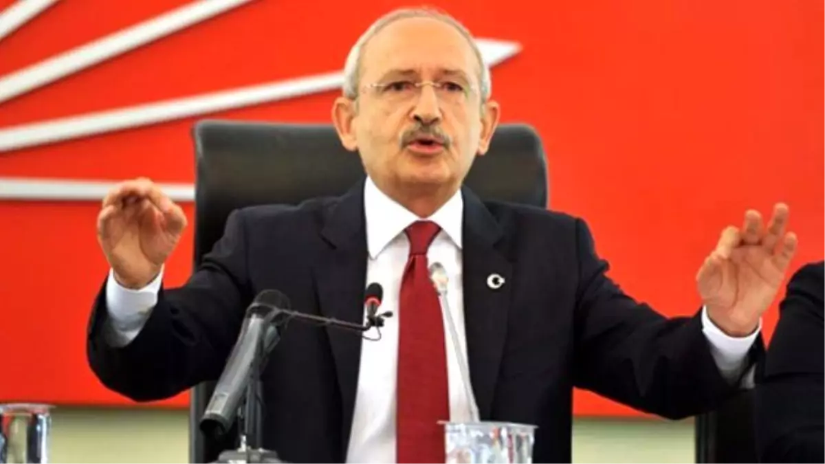 Kılıçdaroğlu: MHP Her Şeye \'Hayır\' Dedi