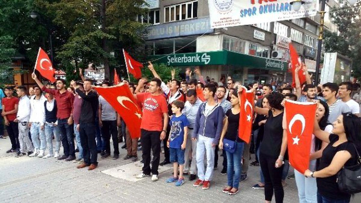 Kütahya\'da Teröre Tepki Yürüyüşü