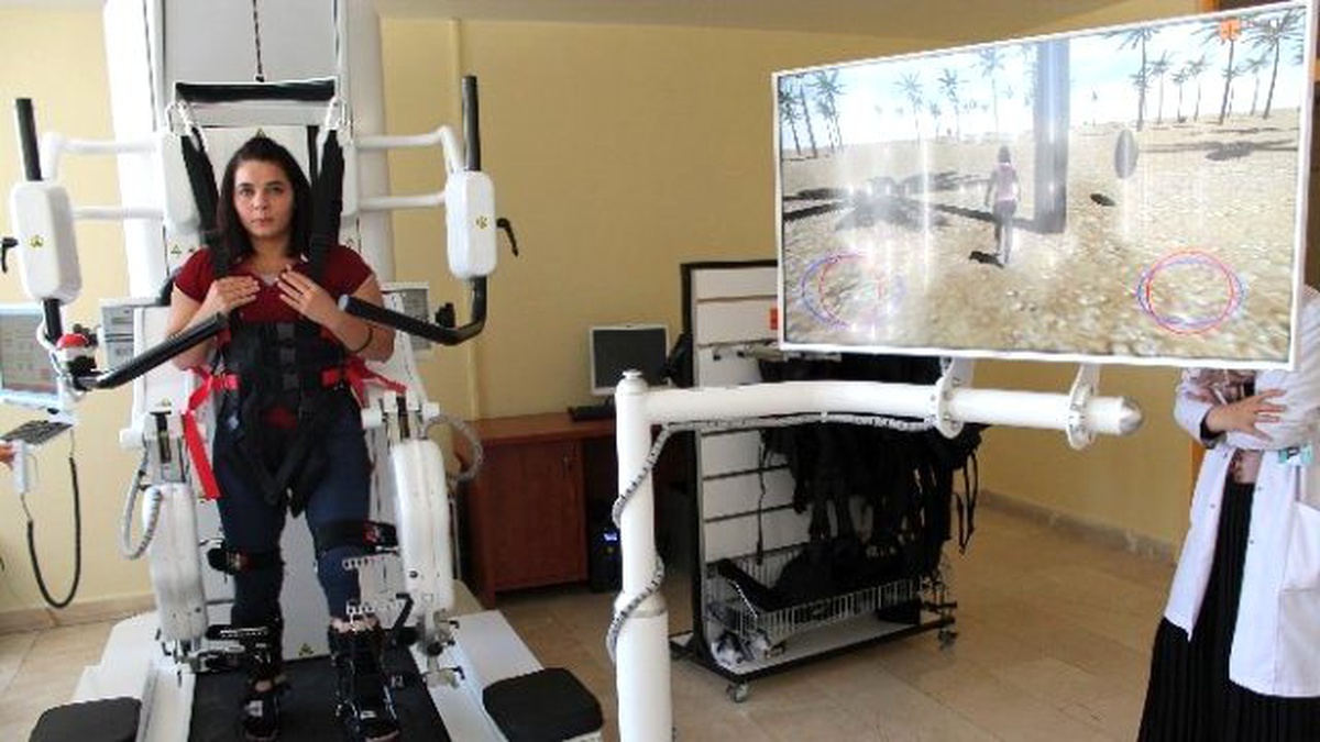 Robotik Yürüme Cihazı Hastalara Umut Oluyor