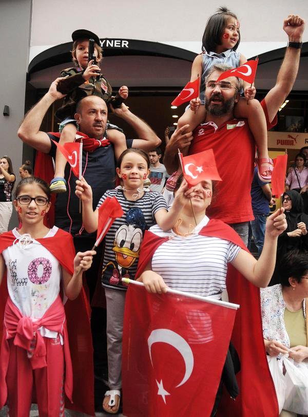 Samsunlular, Teröre Tepki İçin Yürüdü