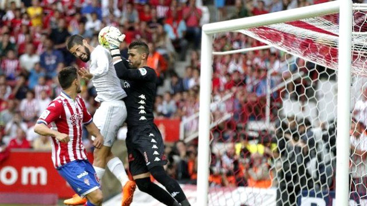 Sportıng Gijon, Real Madrıd\'e Geçit Vermedi