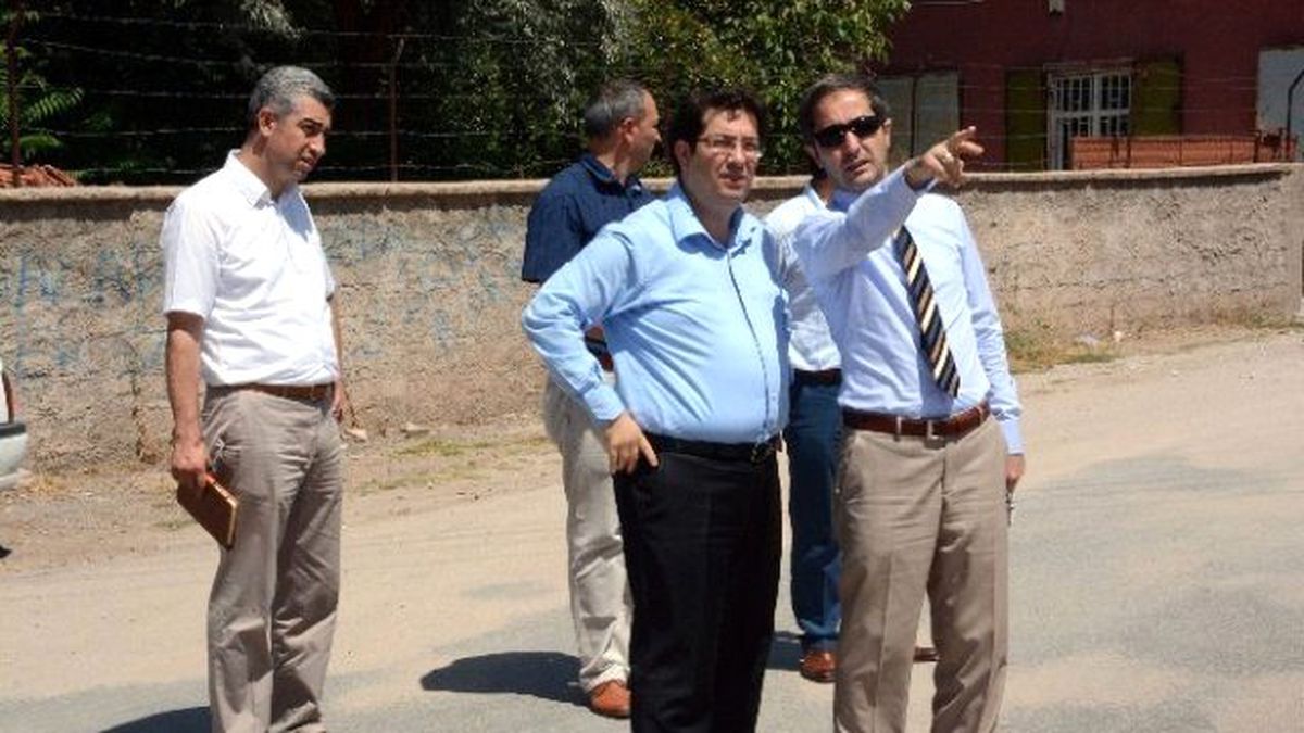 Aksaray\'da Seyir Terası Köprü Yolu Genişliyor