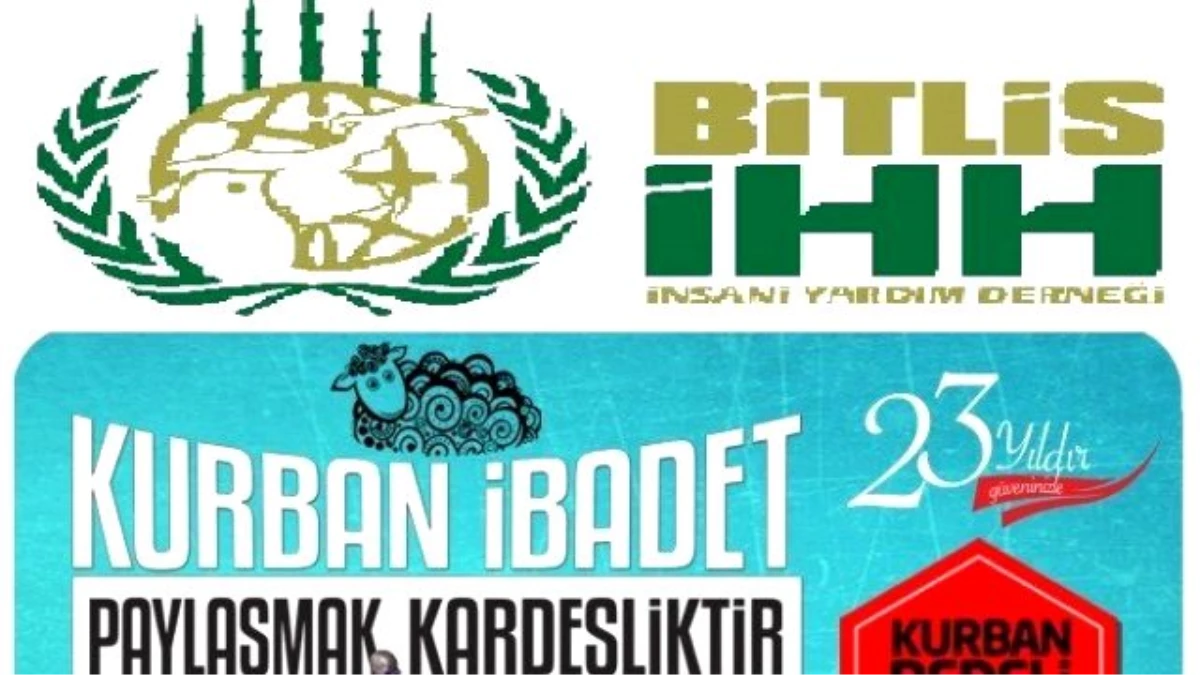 Bitlis İhh, Bu Yılki Kurban Bağışlarını 99 Ülkedeki İhtiyaç Sahiplerine Ulaştıracak