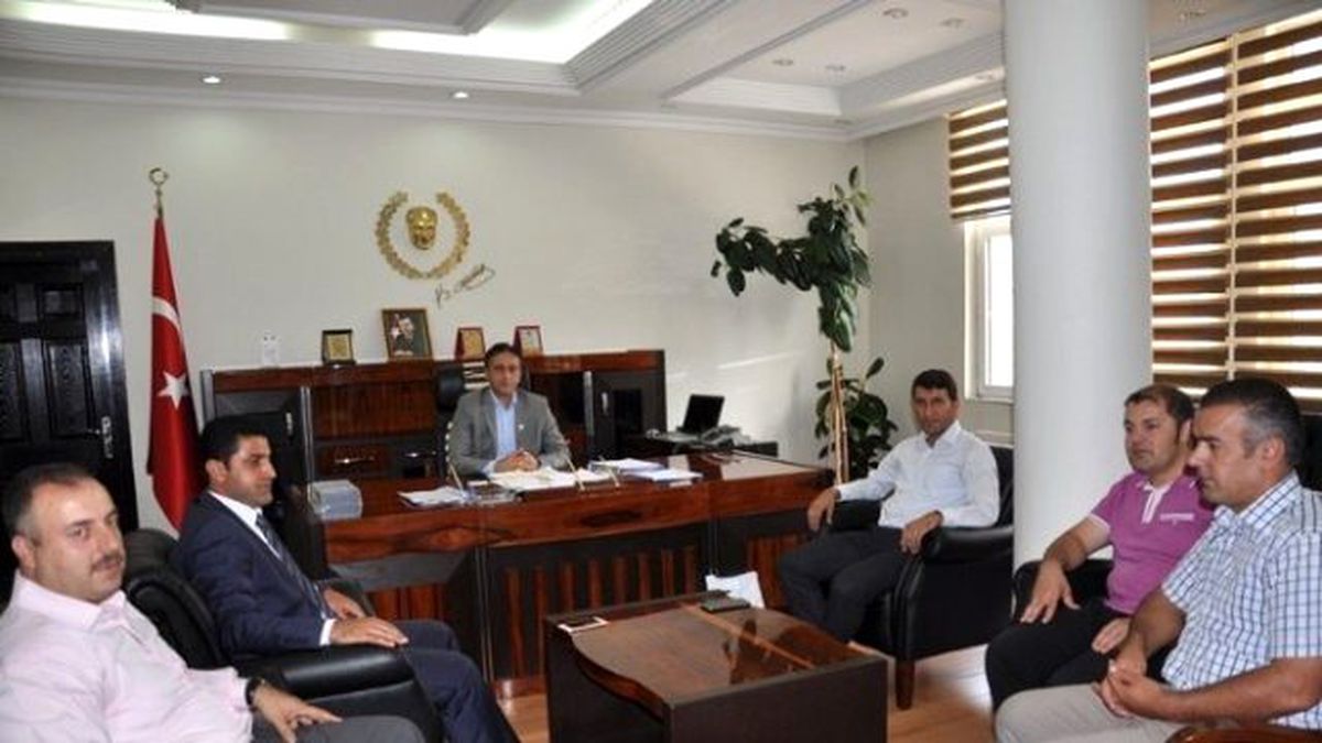 Eğitim-bir-sen'den Mutki Kaymakamı Kılıç'a Ziyaret