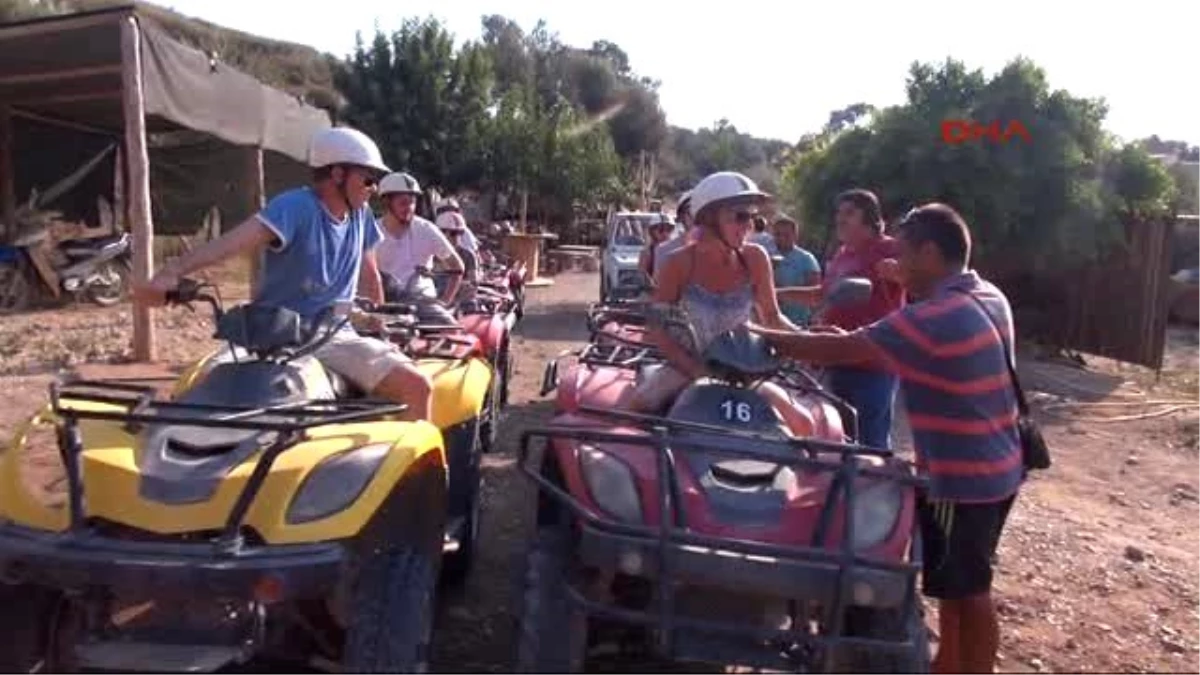 Foreign Tourists Cue For Atv Tours To Discover Scenic Kaş