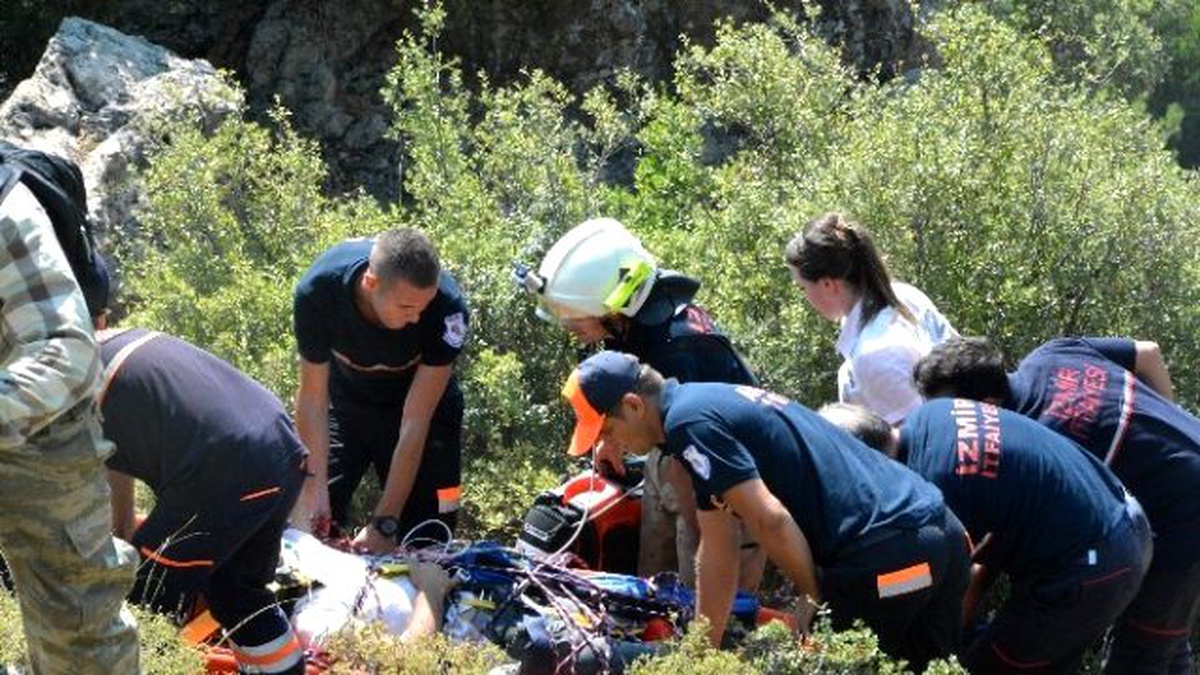 Genç Adam İki Gündür Kurtarılmayı Bekliyordu