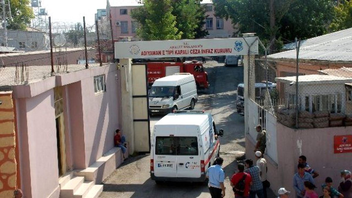 Kapalı Cezaevinde Yangın Tatbikatı Gerçeği Aratmadı