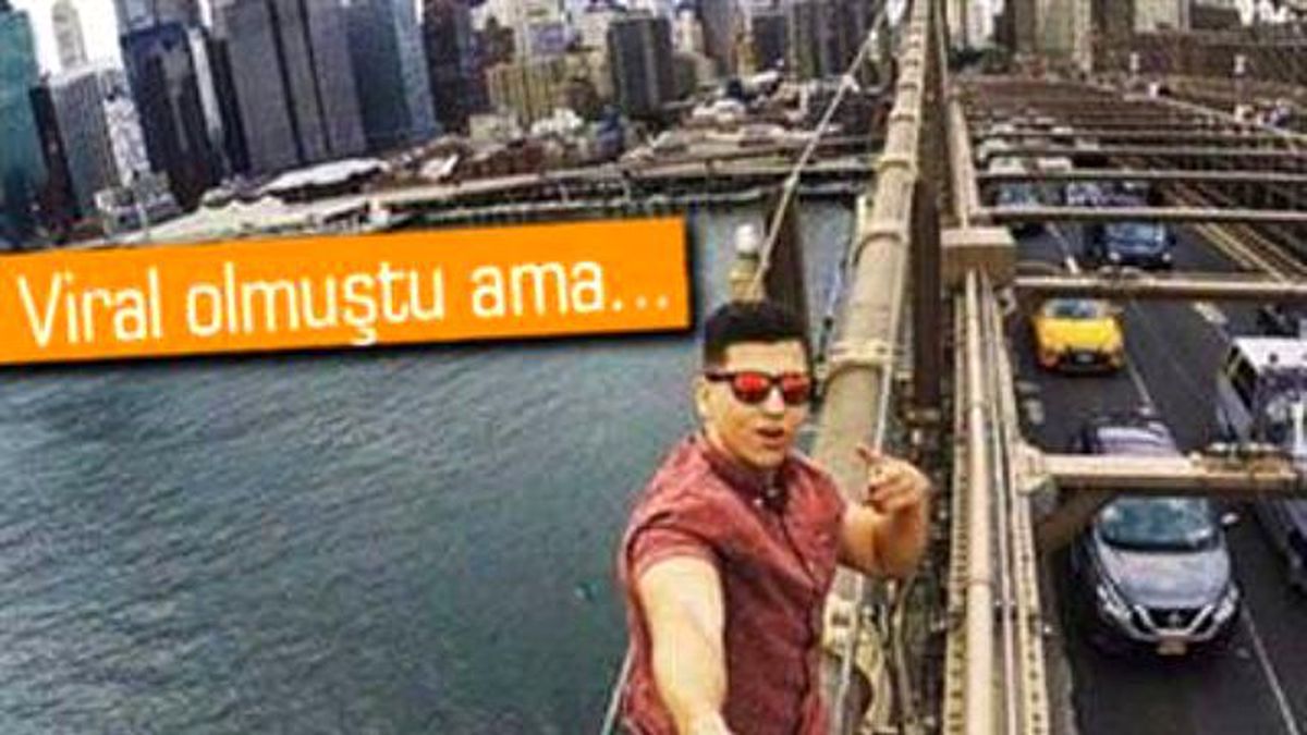 Köprü Üstünde Selfie Çekti Tutuklandı