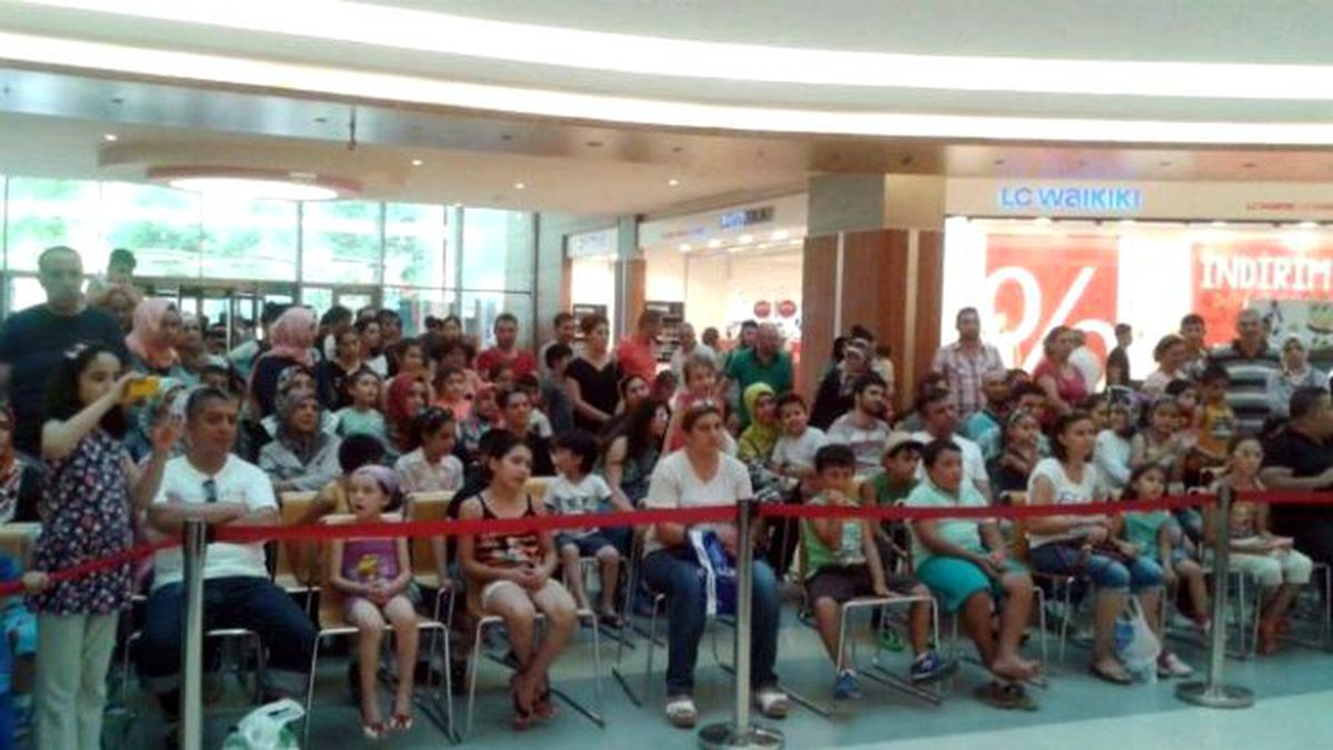 Malatya Park\'ta \'Bubles Show\'