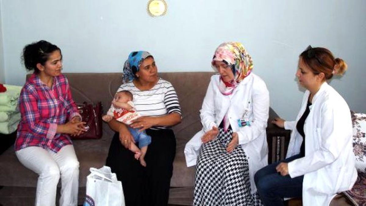 Melikgazi Kaymakamlığı'ndan Doğum Çantası Yardımı