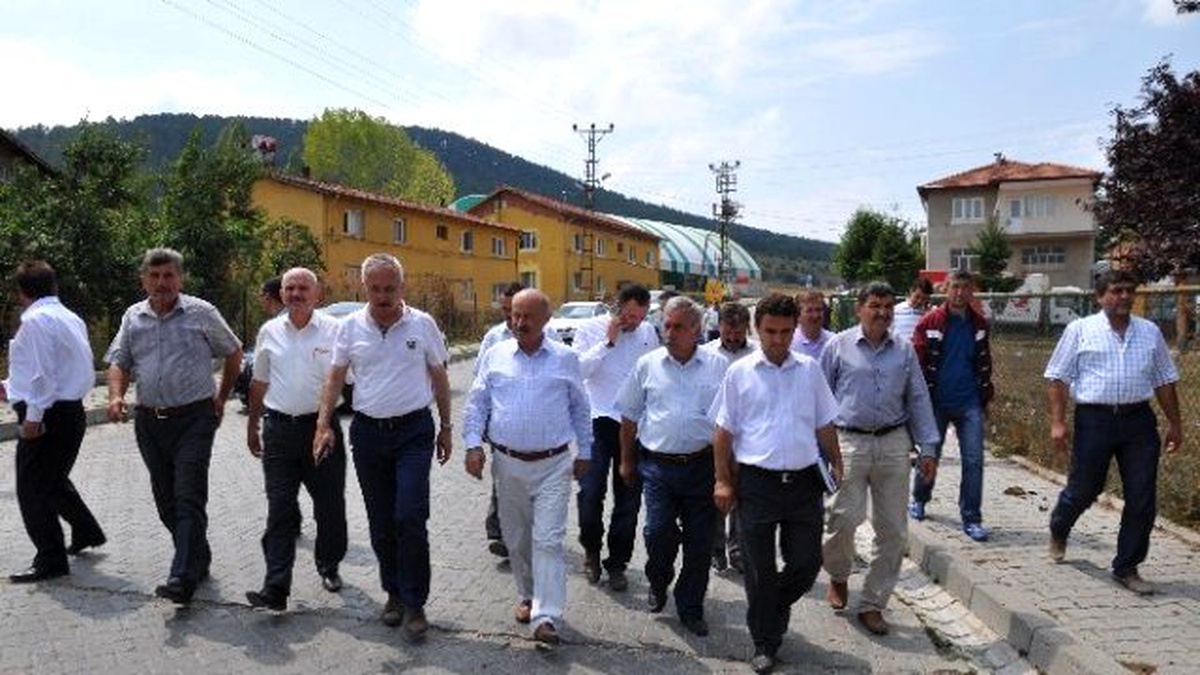Milletvekili Kahveci, Ovacık\'ta Çalışmaları İnceledi