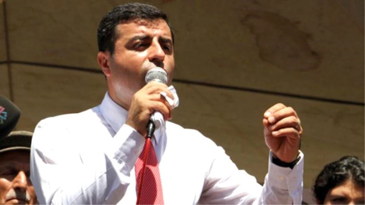 Selahattin Demirtaş: Öz Yönetim Kararı Meşru