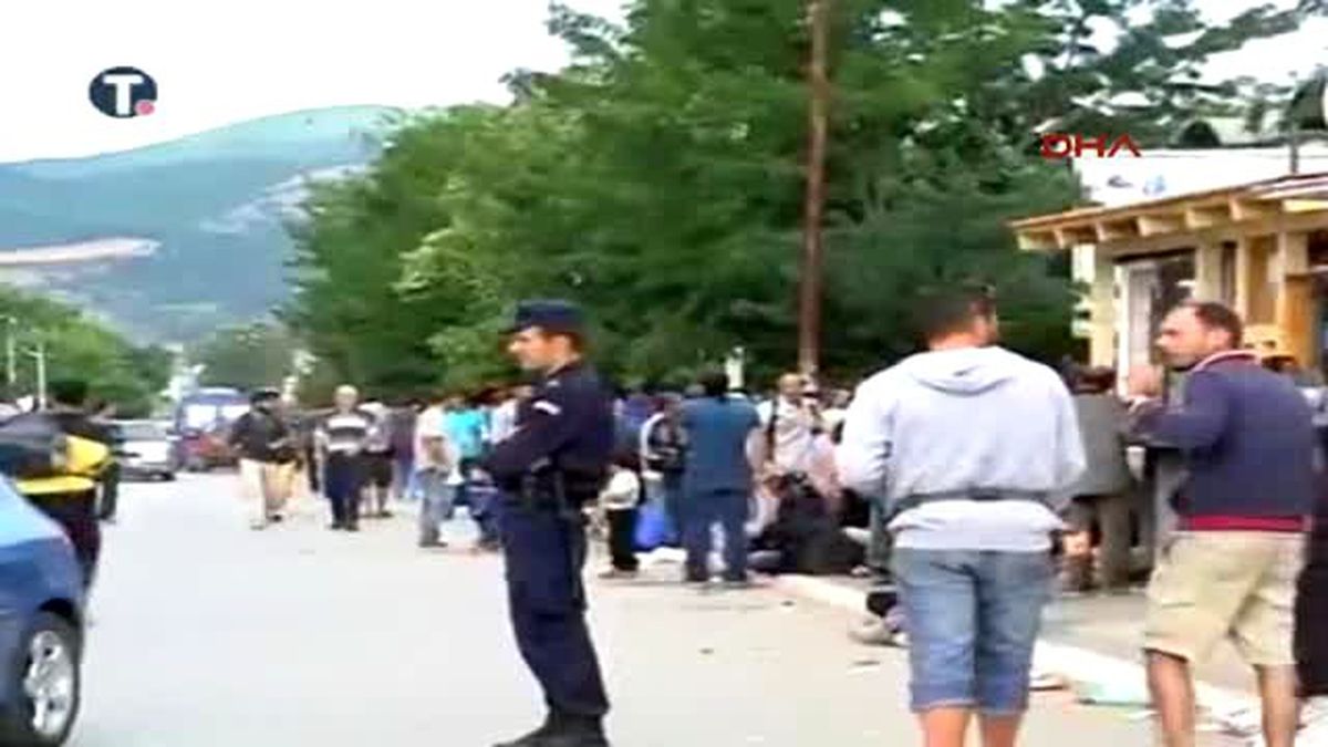 Sırbistan\'a 8 Bin Göçmen Geçiş Yaptı