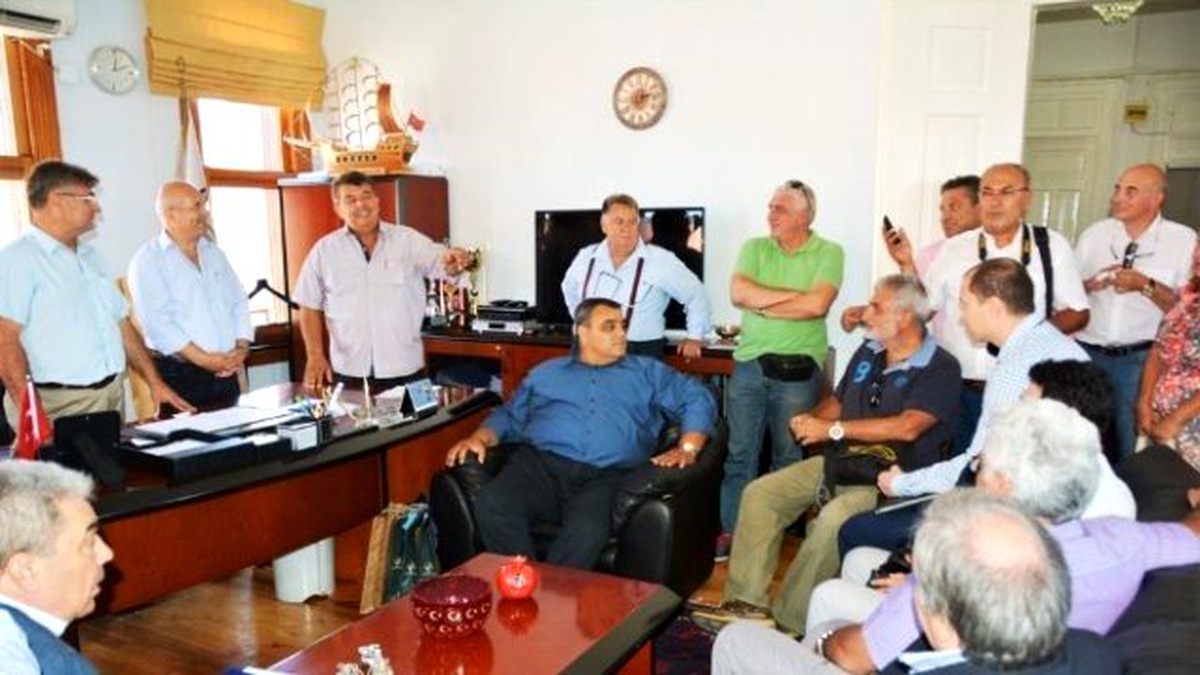 Yunan Heyeti Ayvalık Belediyesini Ziyaret Etti
