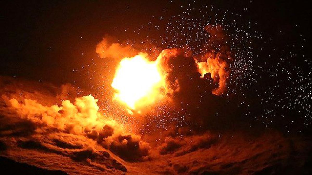 TSK'nın Kandil'e Düzenlediği Operasyonda Bombaların Patlama Anı!