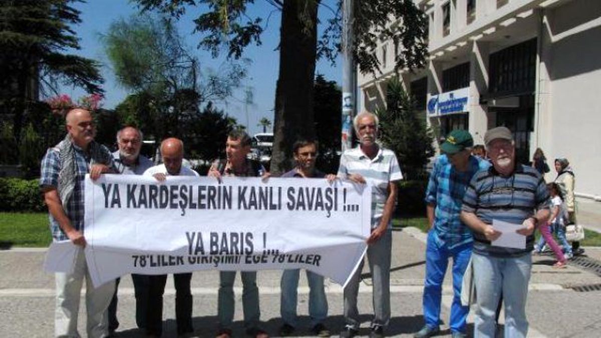 78\'lilerden Çağrı: Silahlar Susmalı
