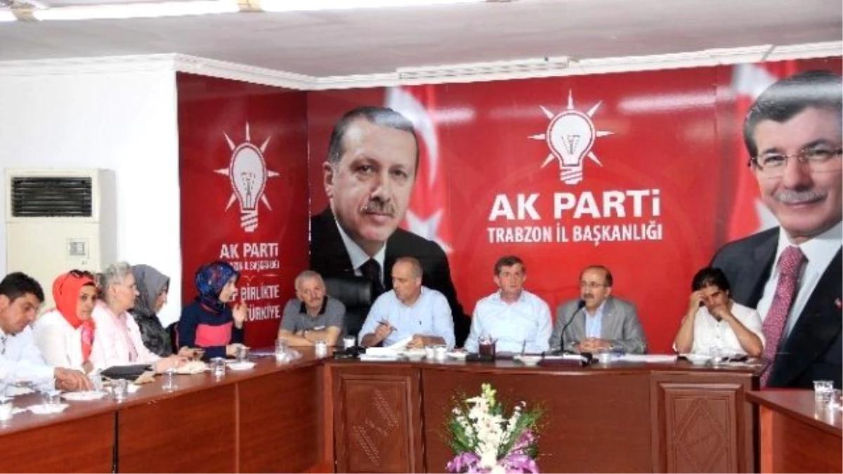 AK Parti Trabzon İl Yönetim Kurulu Toplantısı Yapıldı