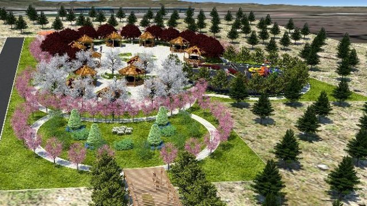 Büyükşehir, Eski Havaalanı Yolu\'na Mesire Alanı Yapıyor