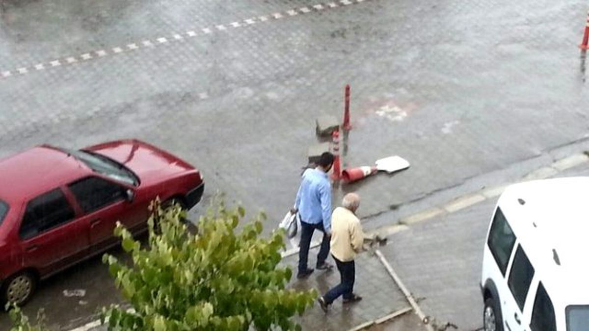 Çarşamba\'da Sağanak