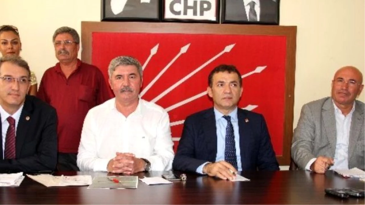 CHP Milletvekilleri Mersin\'de Koalisyon Sürecini Anlattı