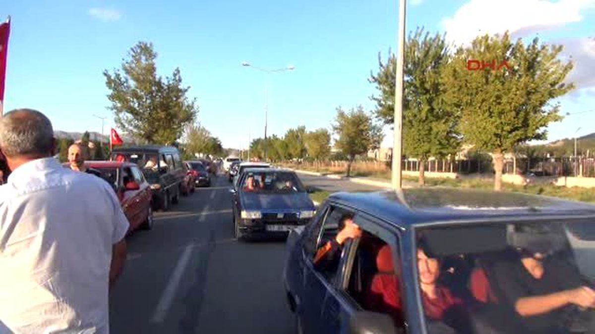 Çorum\'da Terörü Protesto Konvoyu Düzenlendi
