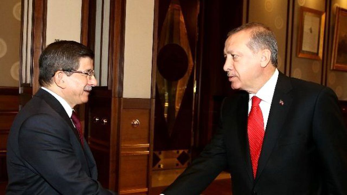 Cumhurbaşkanı Erdoğan, Başbakan Davutoğlu\'nu Kabul Etti