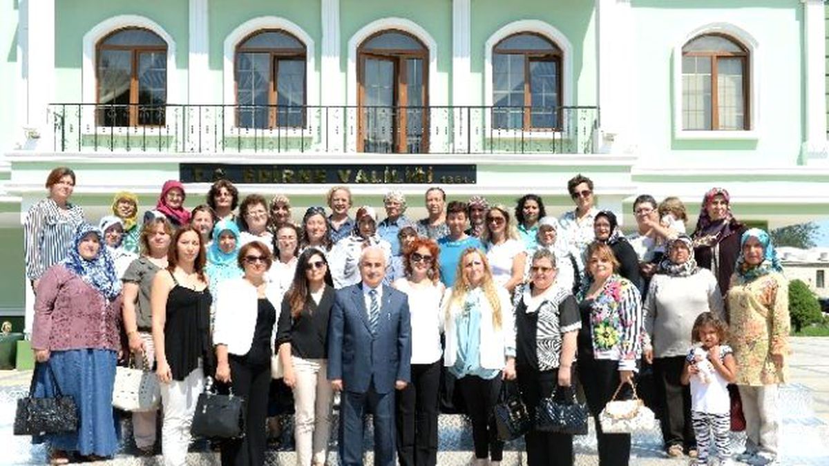 Edirneli Kadın Girişimcilerden, Vali Şahin\'e Teşekkür Ziyareti
