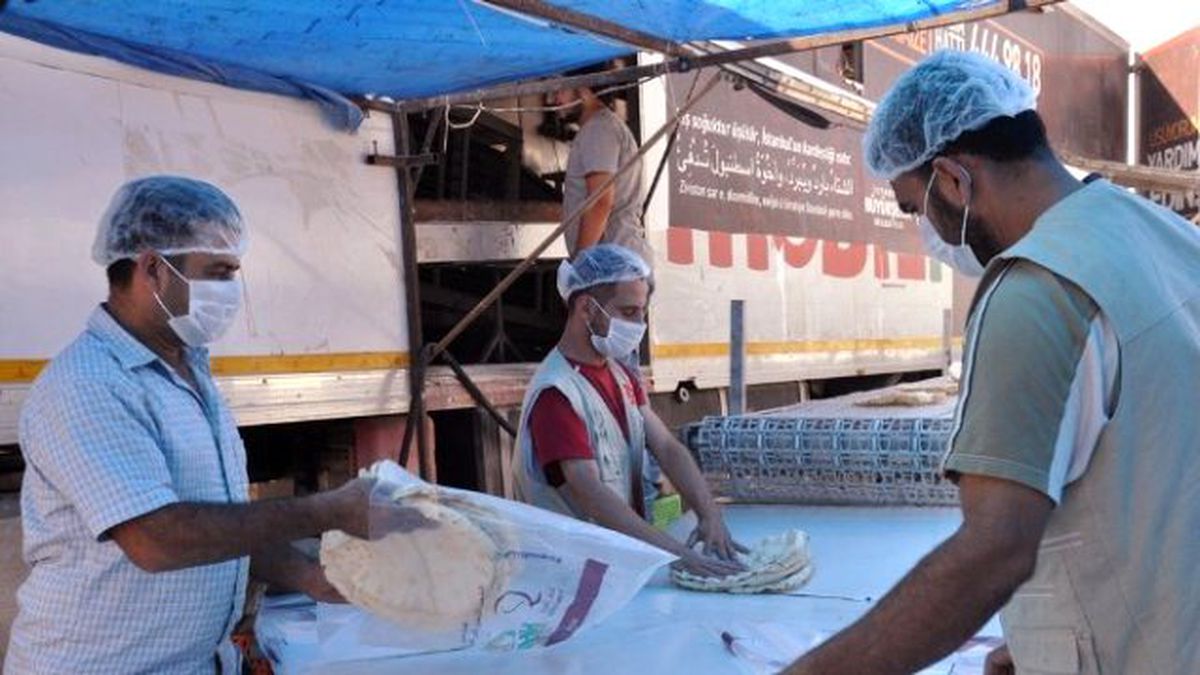 İhh\'dan Suriye\'ye Günde 20 Bin Ekmek