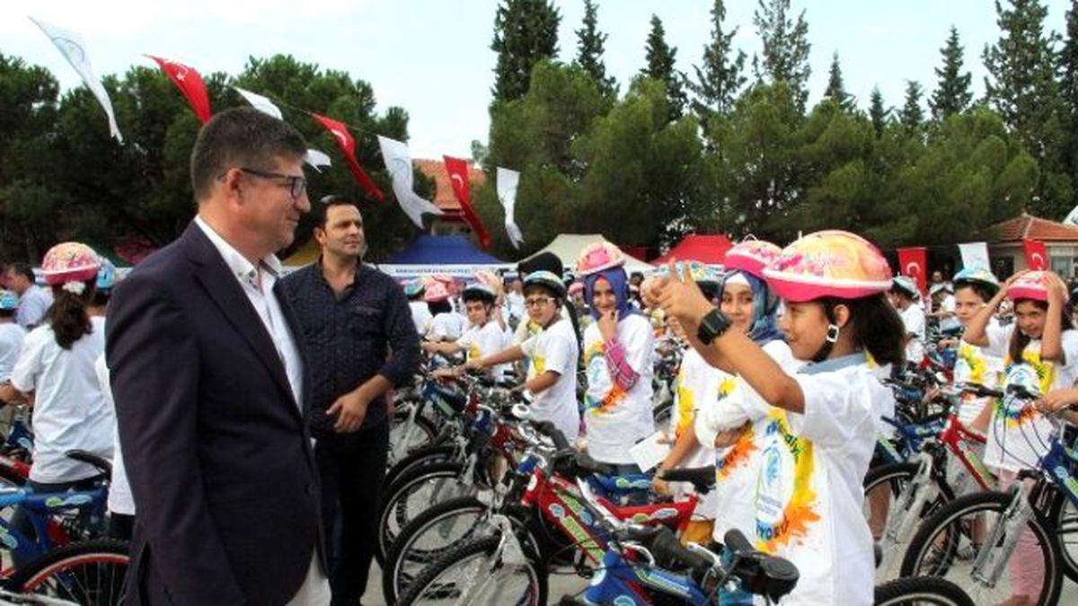 Merkezefendi\'de 5 Bin Bisiklet Dağıtımı Tamamlandı