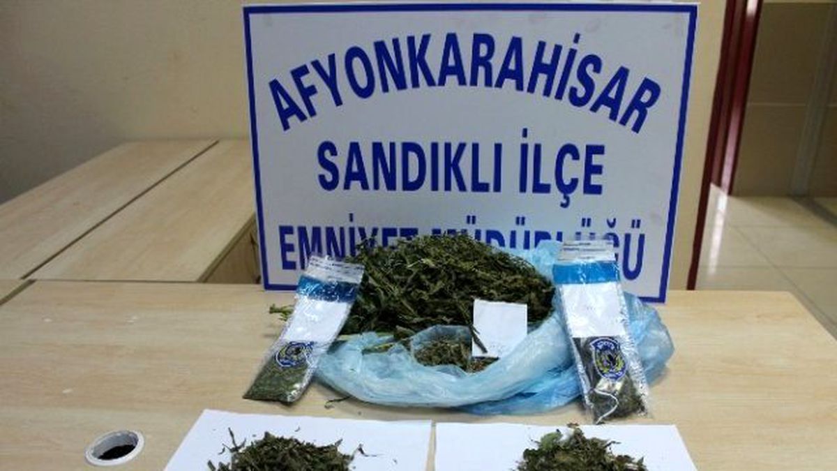 Sandıklı\'da Uyuşturucu Operasyonu