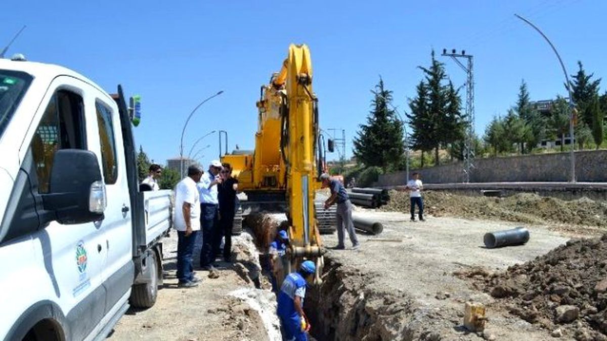 Tecde Mahallesi\'nin İçmesuyu Hattı Yenileniyor