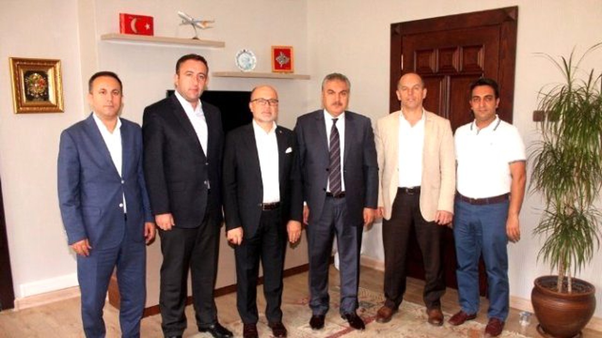 Yeni Kaymakama Hayırlı Olsun Ziyareti