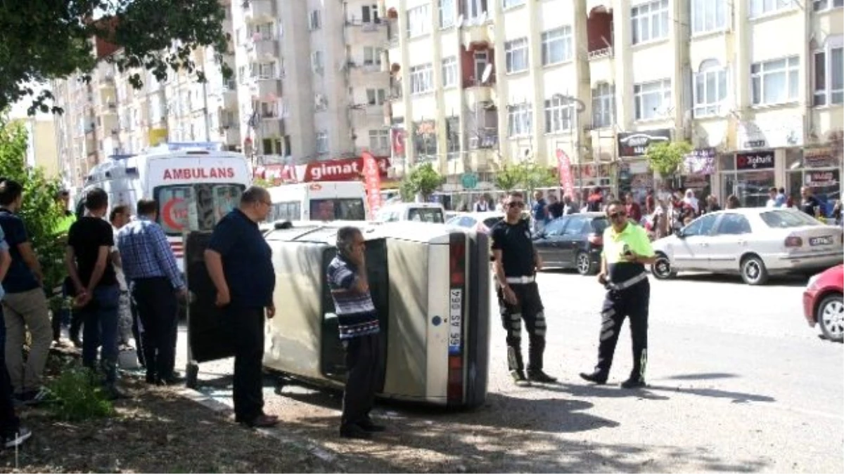 Yozgat\'ta Trafik Kazası Ucuz Atlatıldı