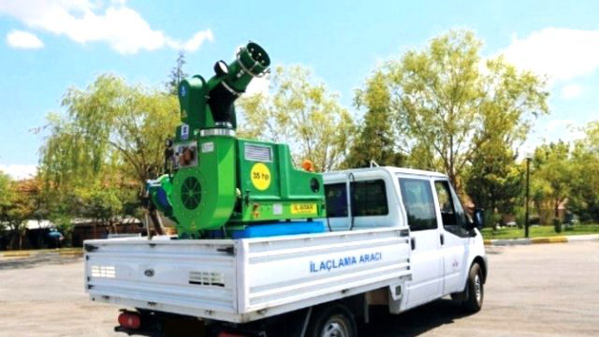 10 Bin Hektar Alan İlaçlandı