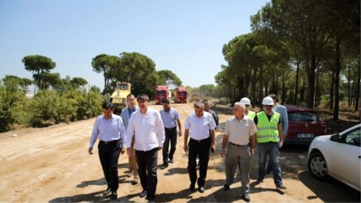 Başkan Türel\'in Sözünü Verdiği Yol Açılıyor