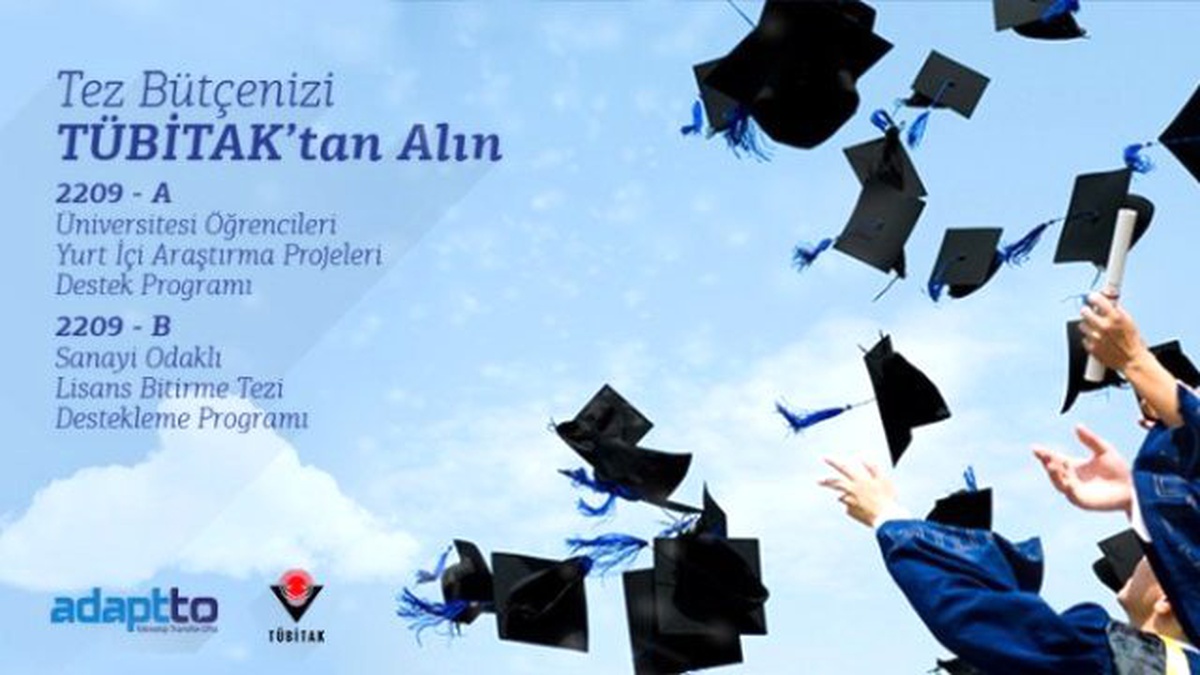Bitirme Tezleri İçin Tübitak\'tan Destek