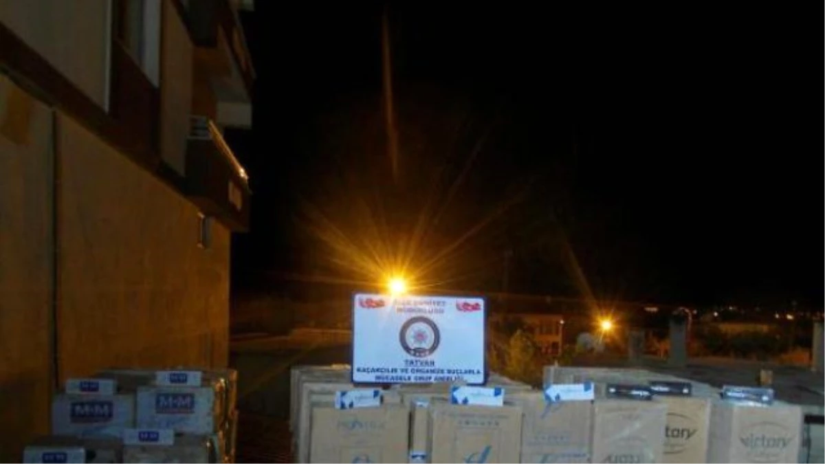 Bitlis\'te 63 Bin Paket Kaçak Sigara Ele Geçirildi