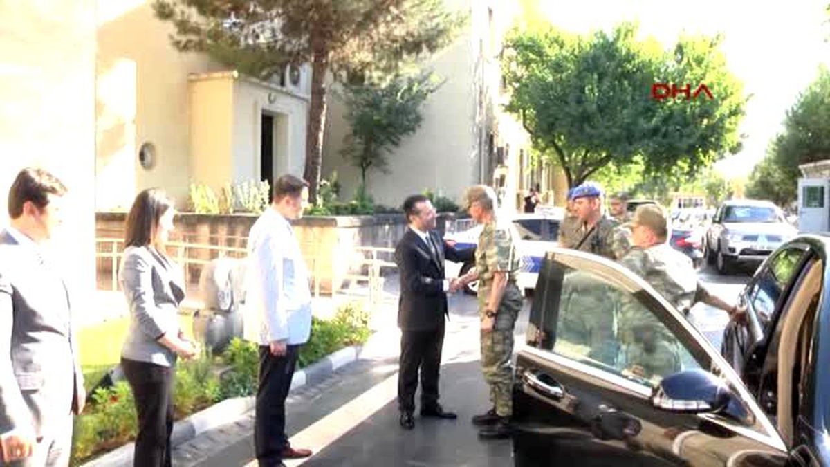 Diyarbakır Jandarma Genel Komutanı Orgeneral Mendi, Diyarbakır\'da